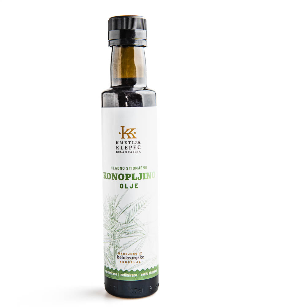 Hladno prešano konopljino ulje