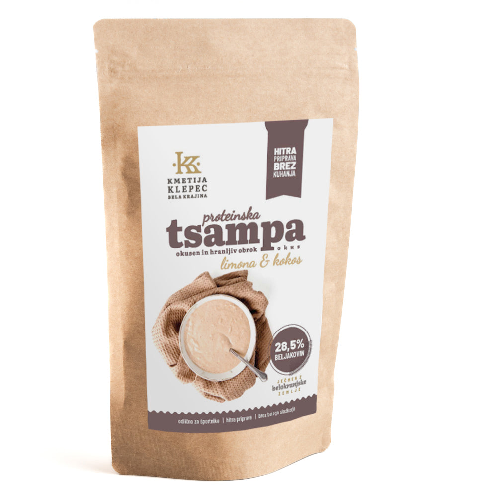 Proteinska tsampa limona & kokos